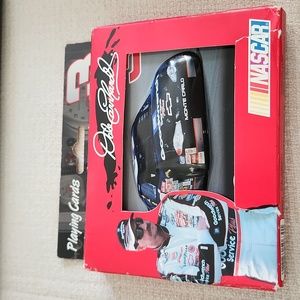 Dale Earnhardt Sr two decks of playing cards in a collector tin